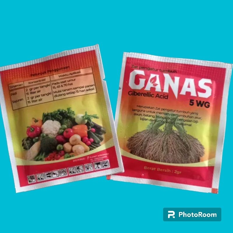 ZPT GANAS 5 WG - 2 Gram (Perangsang pertumbuhan tanaman)