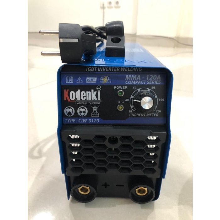 [Original] Mesin Las Travo Las Inverter Las Mma120 Kodenki Mma 120 Diskon