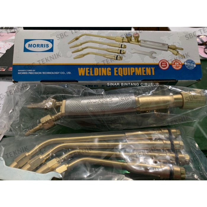 [Original] Morris Welding Torch Wgs-8102 Type Gloor / Stang Las Karbit Berkualitas