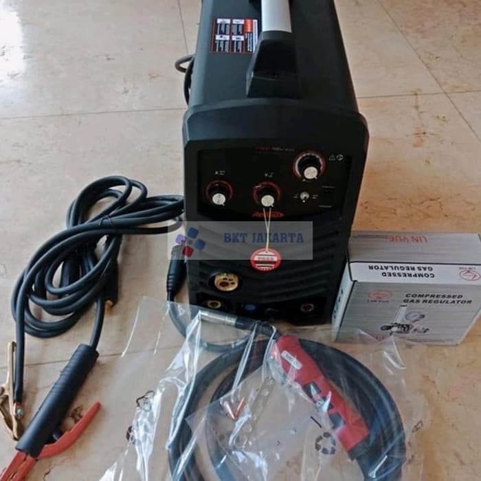 [Original] Redbo Pro Mig-200 Igbt Fluxcore Spesialis Tanpa Co2 Mesin Las Limited