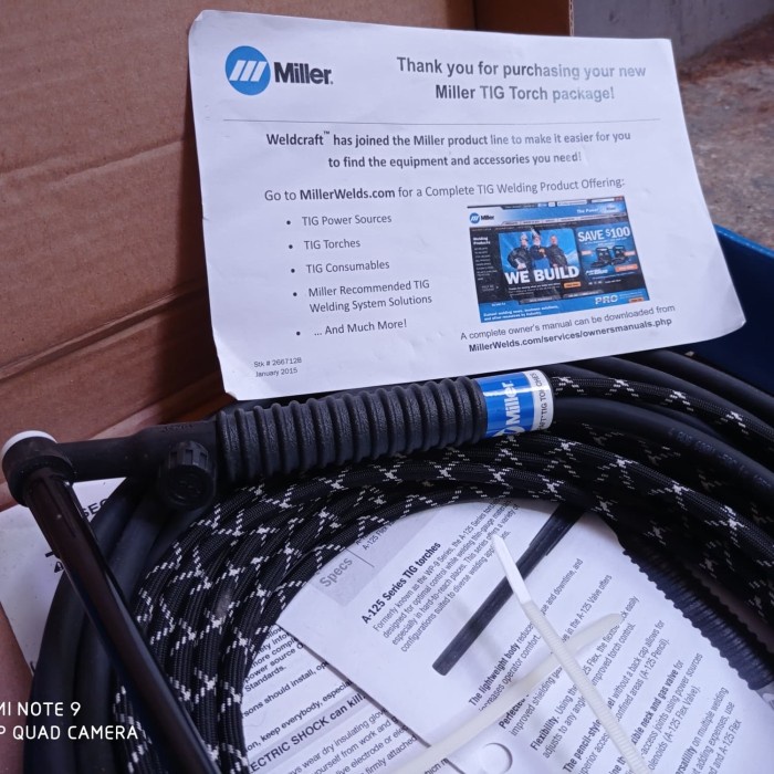 [Original] Las Argon-Stang Las Argon Miller Wp-26V-25-2 Terbaru