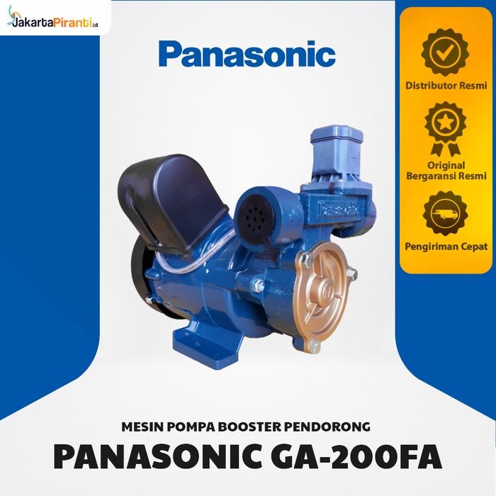 [New] Mesin Pompa Air Pendorong Booster Pump Panasonic Ga 200 Fa Terbaru