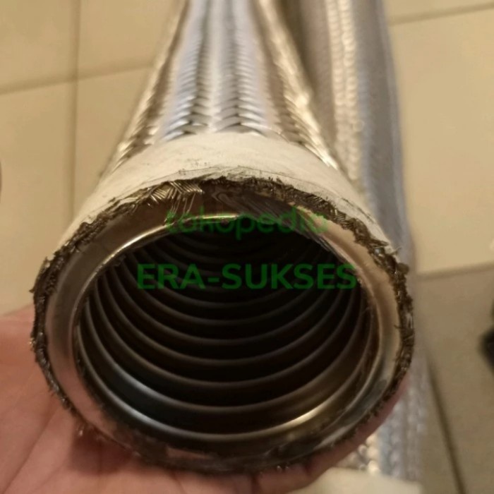 [New Ori] Flexible Metal Hose 3/4 Inch X 50 Meter Selang Flexible Hose Stainless Limited