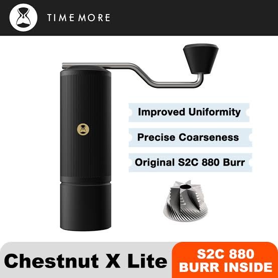 [Baru] Timemore Coffee Grinder Chesnut X Lite S2C Burr Inside Terbatas