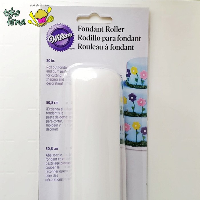 

[Baru] Rolling Pin 20 Inch Fondant Roller Berkualitas