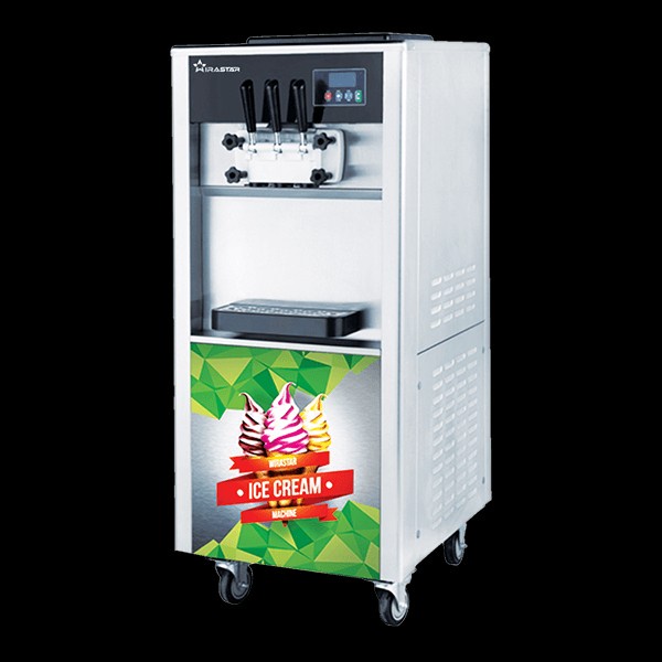 [Baru] Mesin Es Krim 3 Tuas Es Rainbow 18 Liter Terbaru