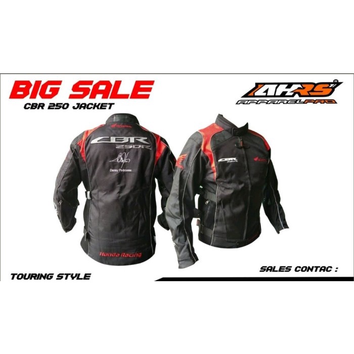 ✨Termurah Jaket Motor Cbr 250 R Ahrs Jaket Ahrs Cbr Diskon