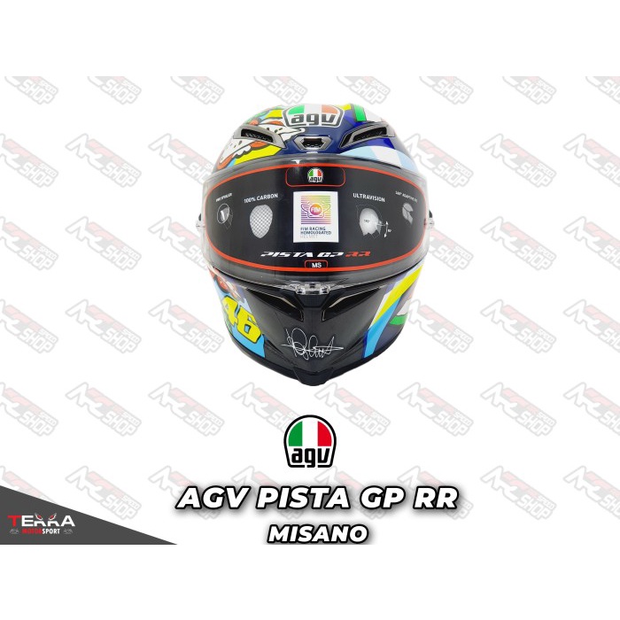 ✨Termurah Helm Motor Full Face Agv Pista Gp Rr Misano 2019 - Ml Terbaru