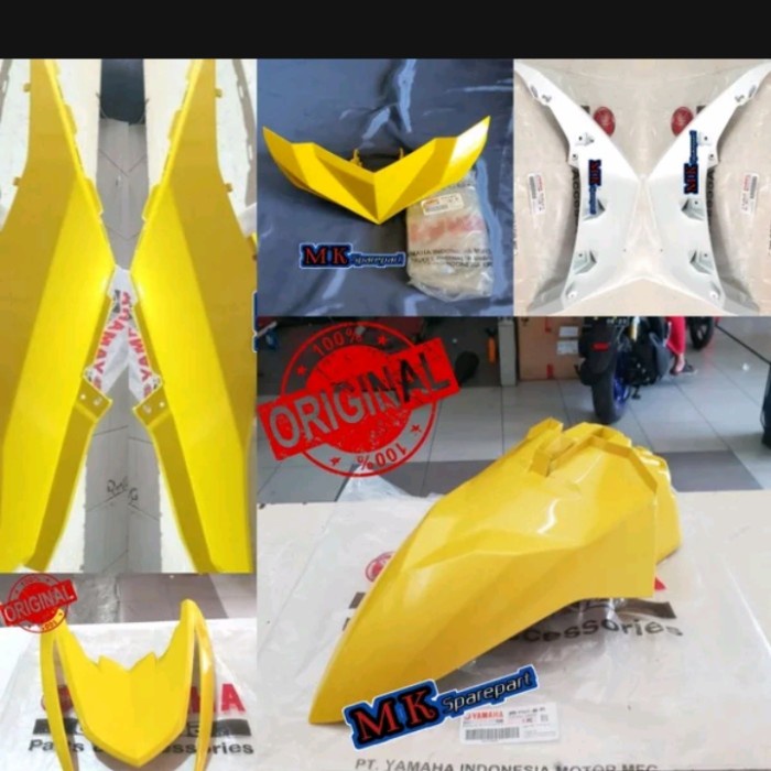 ✨Sale Paket Full Set Body Halus Mio M3 Mio Z Kuning Original Yamaha Terbatas