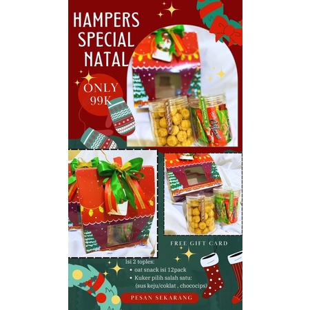 

Hampers Natal Isi 2 | kado natal | bingkisan natal