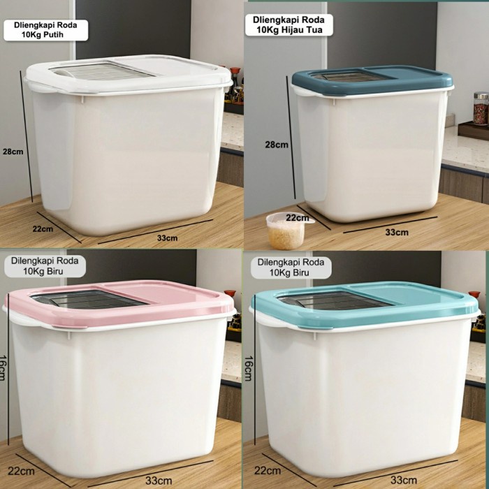

Tempat Kacang Tempat Penyimpanan Makanan Wadah Rice Storage
