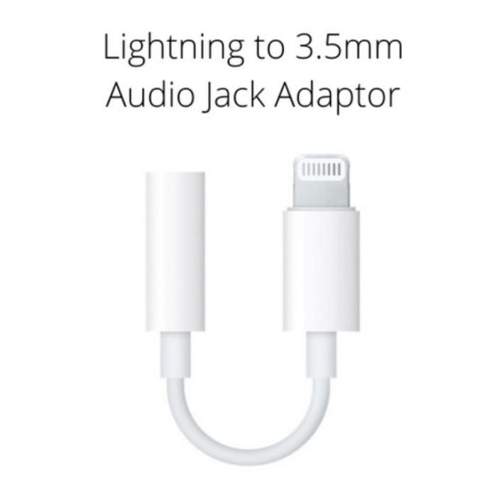 Adaptor Kabel Jack Aux To Ke Iphone Sambungan Headset Audio Lightning Best Seller