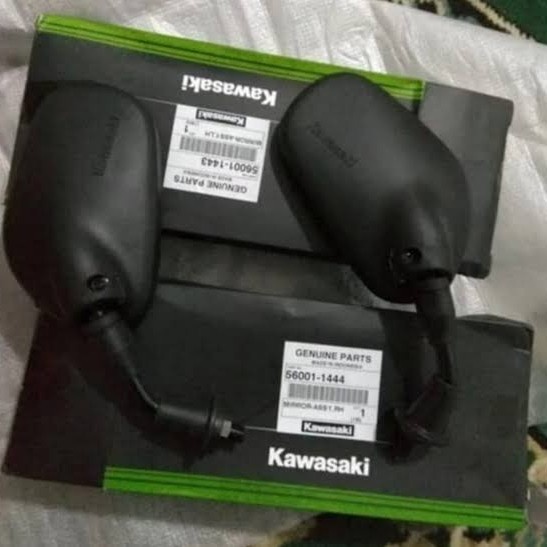 Sepasang Spion Kawasaki Kaze Ninja R Rr Ss Original Kawasaki Kode Hv331