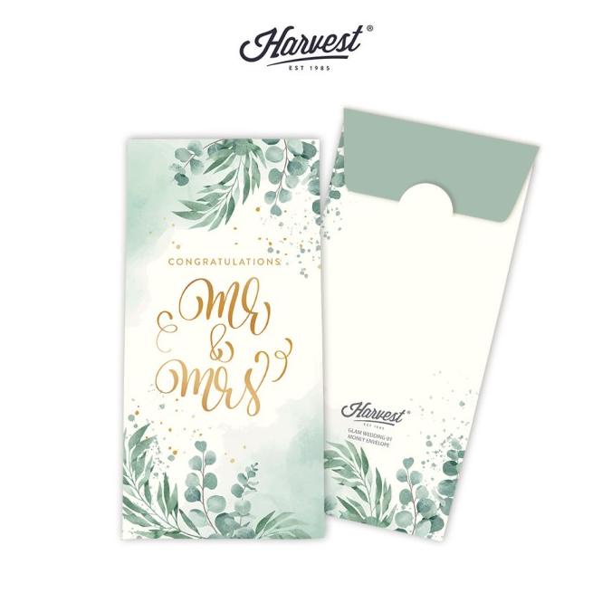 

[IMLEK] Amplop / Angpao Wedding Harvest isi 6 Glam Wedding TERLARIS