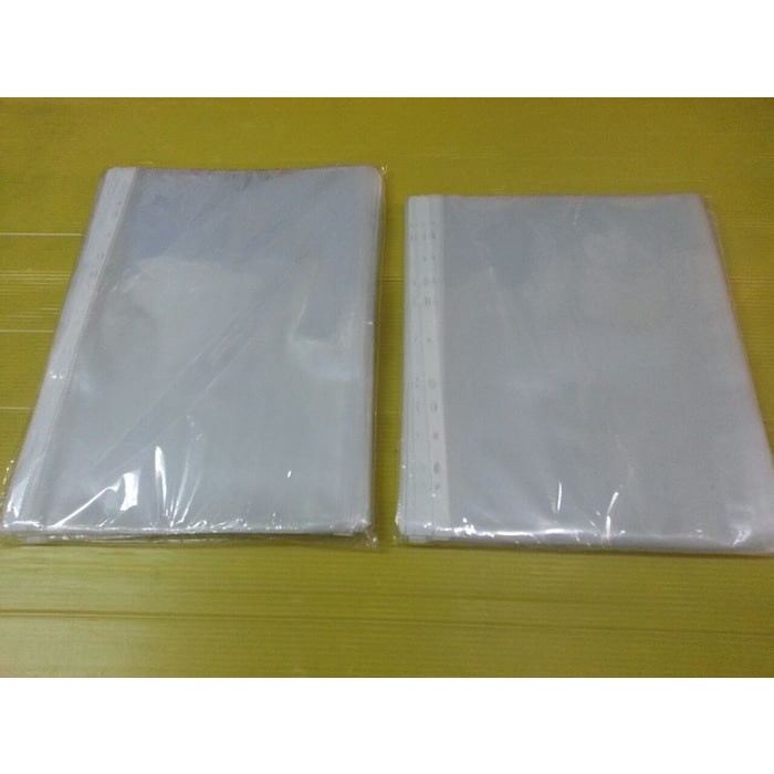 

Promo Plastik Isi File Map Clear F4 Folio (Isi 100 Lembar) 0,06 Mm