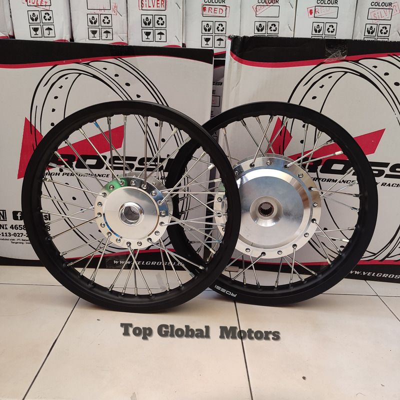 Velg Ring 14 Beat Vario Scoopy Genio Rossi Original Ukuran 140x160 Ring 14