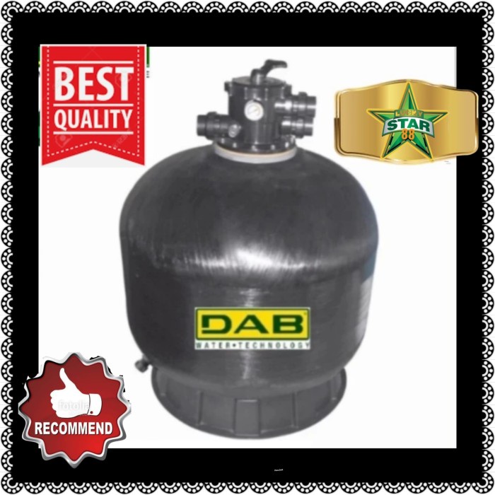 Ready Filter Pump Dab Italy 400 Sand Kolam Renang Kls Fsf350-6W V350 Emaux Terbatas