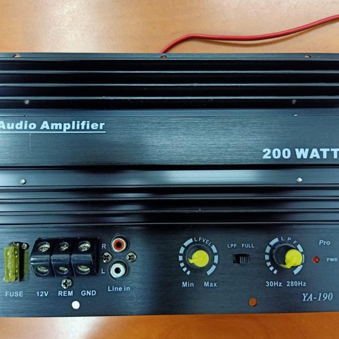 Power kit monoblok subwoofer Mobil Class D untuk Speaker 8/10/12 inch