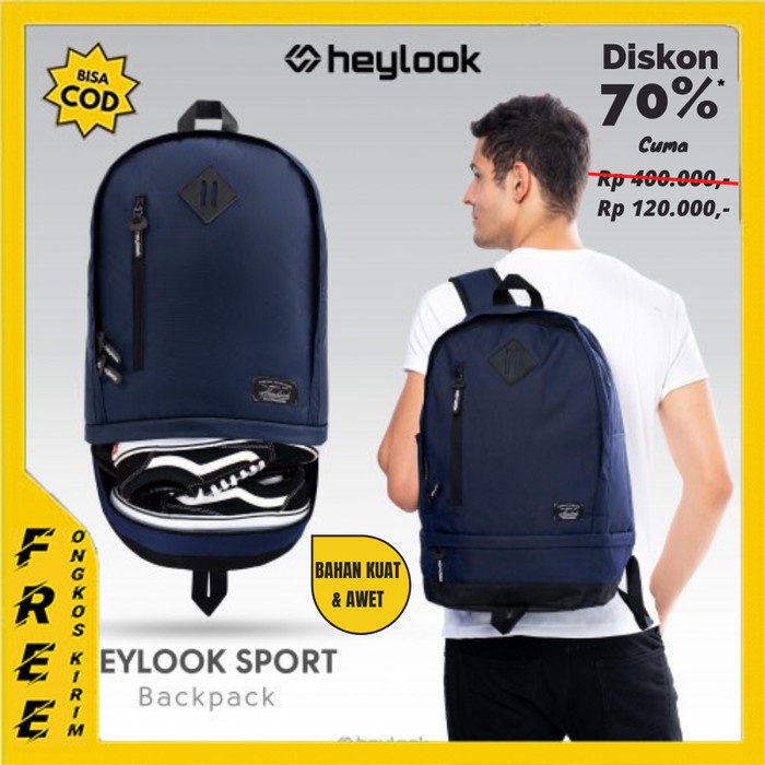 tas ransel COD - Tas Ransel Punggung Laptop Backpack Multifungsi Sport Pria E9 - RANDOM(A3T3) tas ra