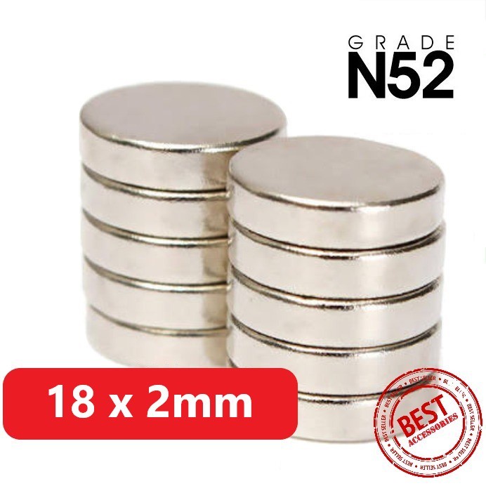 

Magnet Neodymium 18x2mm 18x2 mm 18 x 2 BULAT Neodimium SUPER