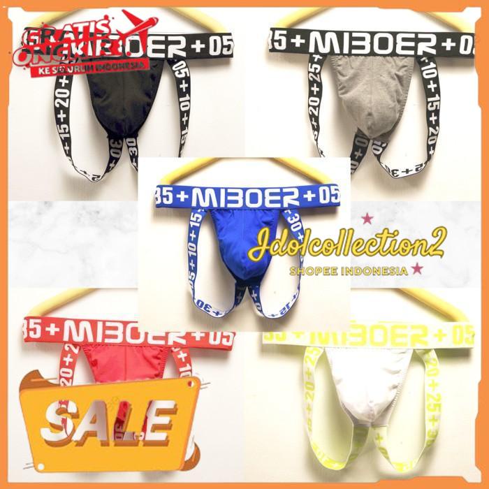 MIBOER JOCKSTRAP CELANA DALAM SEKSI PRIA MEN SEXY UNDERWEAR MB384 HIGHT CLASS PRODUK 