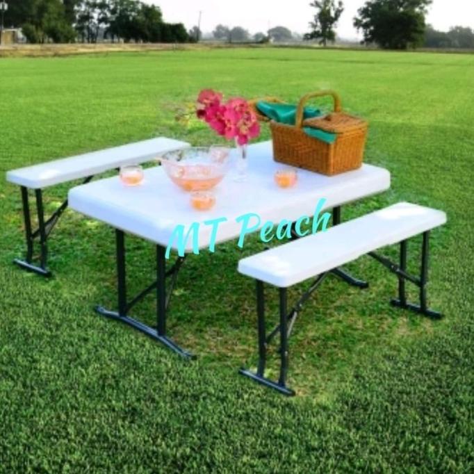 Termurah Krisbow Set Meja Dan Kursi Lipat 3Pcs Lionastuff