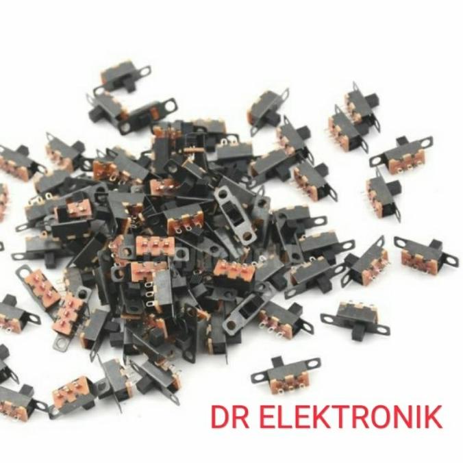 

Murah MINI 1,5cm Saklar sliding geser swith on off 3 kaki pin 3p 3pin Micro dre3 Murah