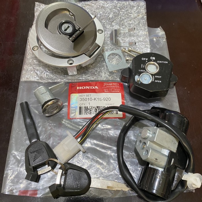 K15 K45 Kunci Kontak Keyset Key Set Assy Jok Motor Cbr Cbr150 Cbr150R