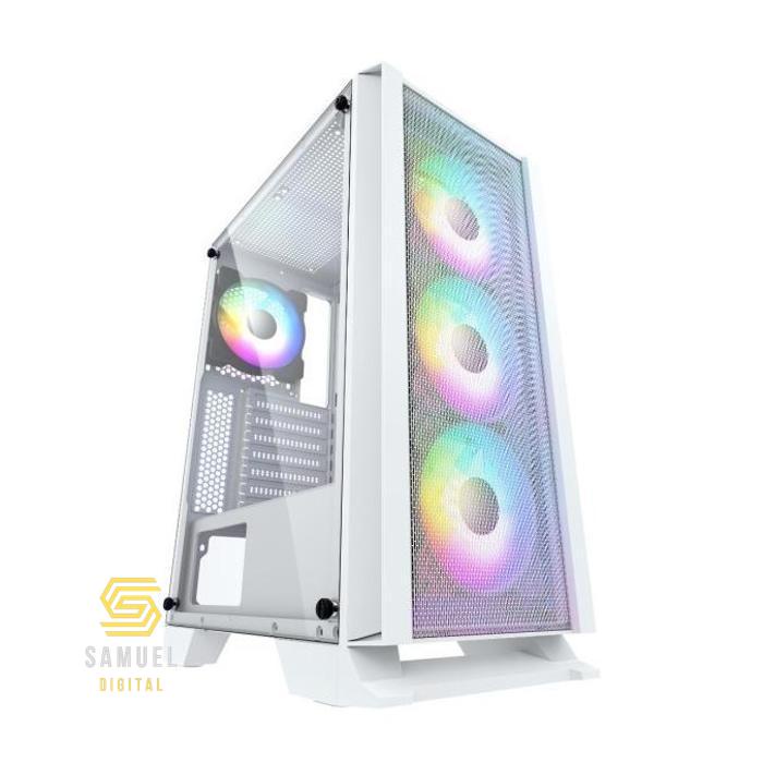 PC GAMING CORE I7 10700F RAM 16 GB VGA 4 GB R9 370 256 BIT SSD 512 GB - SAMUEL DIGITAL 90