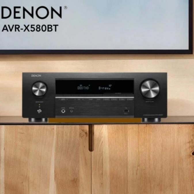 Denon AVRX580bt AVRX580 BT 5.2 channel AV Receiver