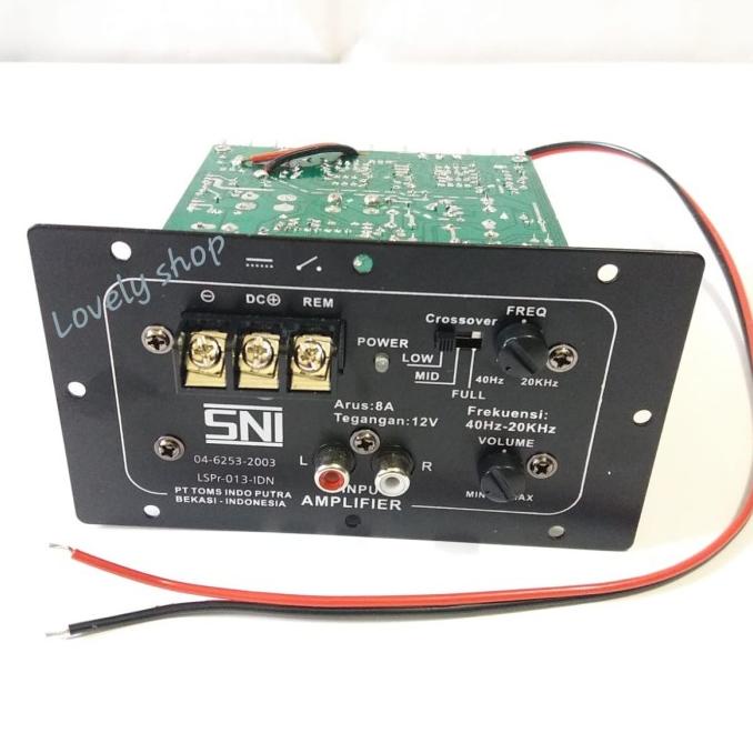 KIT MESIN BASSTUBE/POWER KIT BASSTUBE 10INCHI