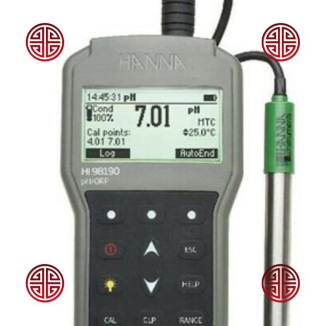 Waterproof Portable Ph/Orp And Temperature Meter | Hanna Hi-98190