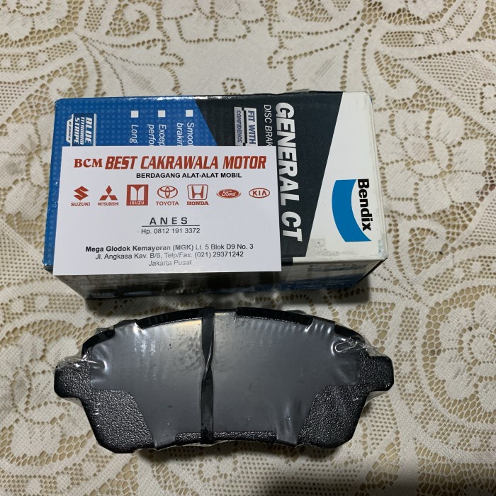 Asli Kampas Rem Depan Ertiga Bendix