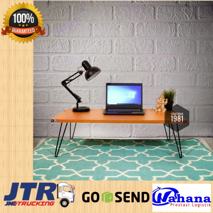 meja gaming lesehan laptop komputer work table