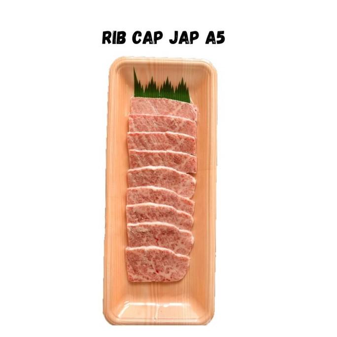 

Rib Cap Jap A5/Beef Jepang/Wagyu/Yakiniku/Bbq/Korbeq/Slice/Daging Sapi Lulla.Olstore