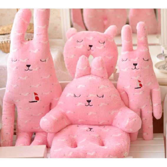 Mainan Anak Boneka Craftholic Rabbit Size 64Cm Medium Pink Berkualitas