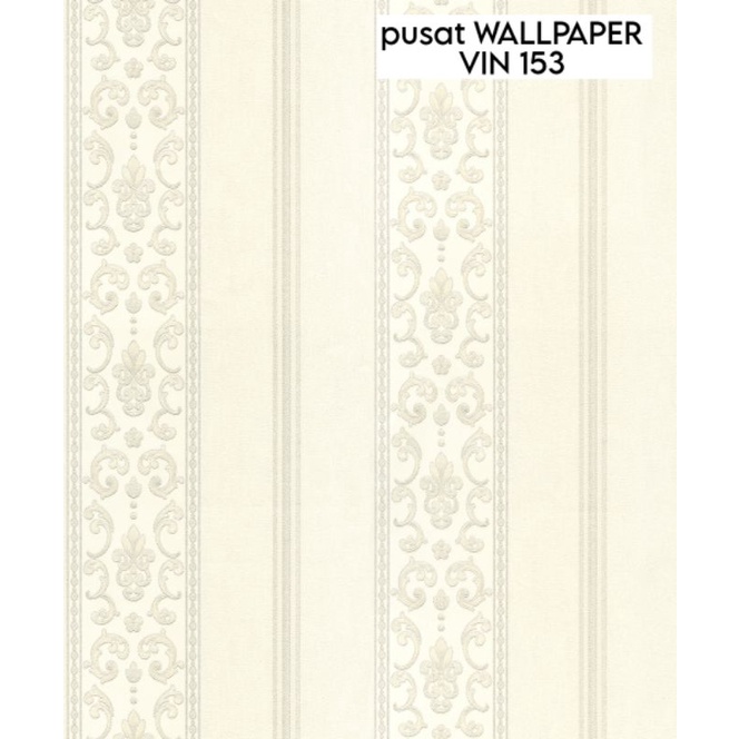 Wallpaper Dinding Motif Batik Garis Merah, Cream, Abu Abu, Coklat Vincenzo