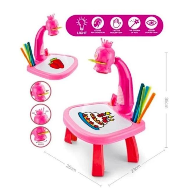 

Mainan Anak Edukasi Menggambar Mewarnai Drawing Projector Kids