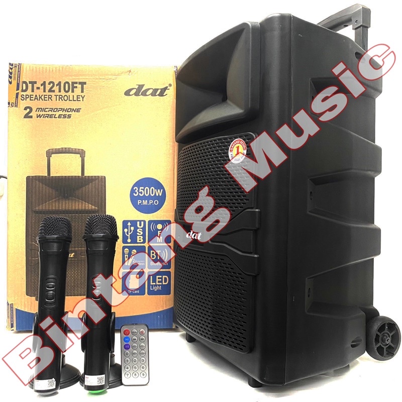 Speaker Dat Dt 1210Ft Portable Dat 1210Ft 12Inch
