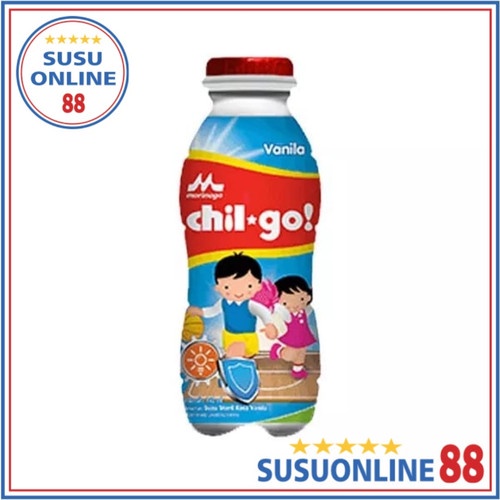 

CHILGO CAIR VANILA 130 ML SUSU UHT CHIL GO VANILLA MORINAGA