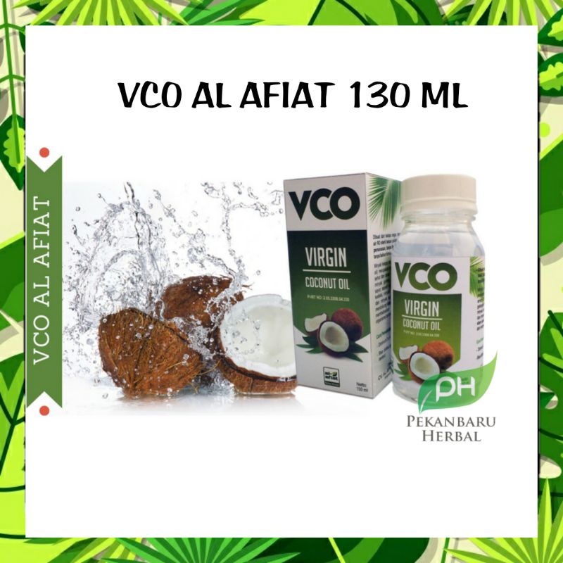 

VCO Al Afiat Virgin Coconut Oil 130 ML | Minyak Kelapa Murni Spesial original ( Berizin BPOM )