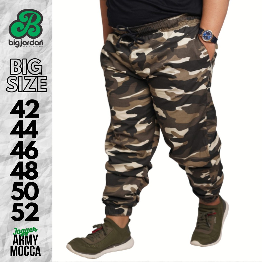 [EXCLUSIVE] BEST QUALITY big jordan original celana joger big size big jordan jumbo size mocca 52 50