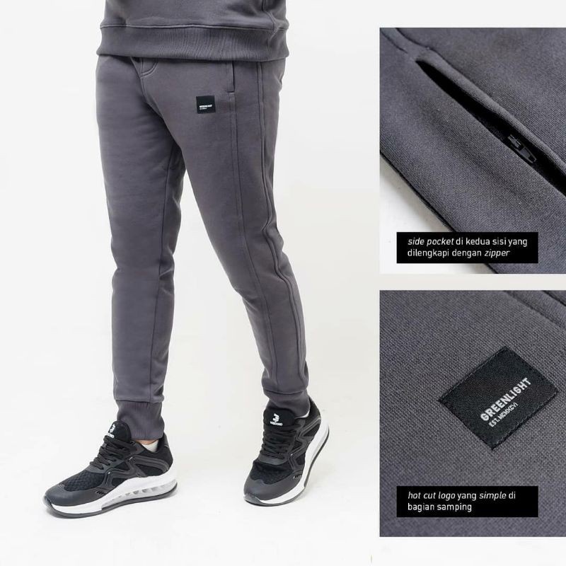 [EXCLUSIVE] BEST QUALITY Celana Jogger Greenlight Ariel Noah