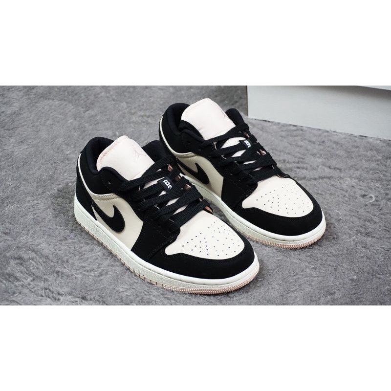 TSC Nike Air Jordan 1 low -Black /guava ice-white