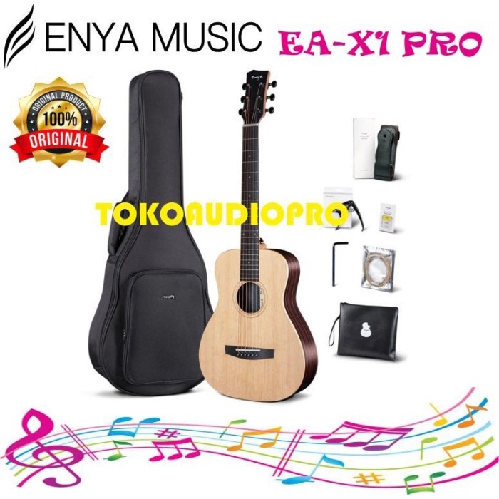 GITAR ENYA EA-X1 PRO EQ GITAR AKUSTIK ELEKTRIK ENYA