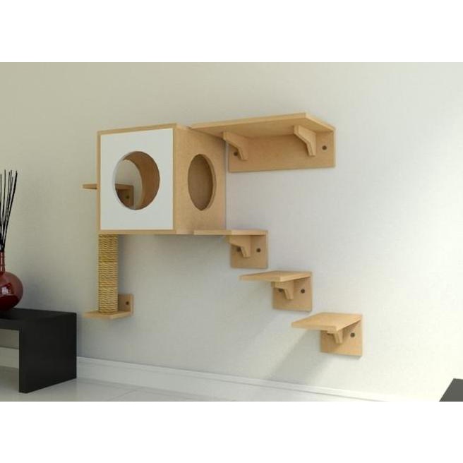 Tempat Bermain Kucing Playground Kucing Mainan Lompatan Condo