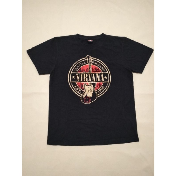 Kaos Band NIRVANA Second