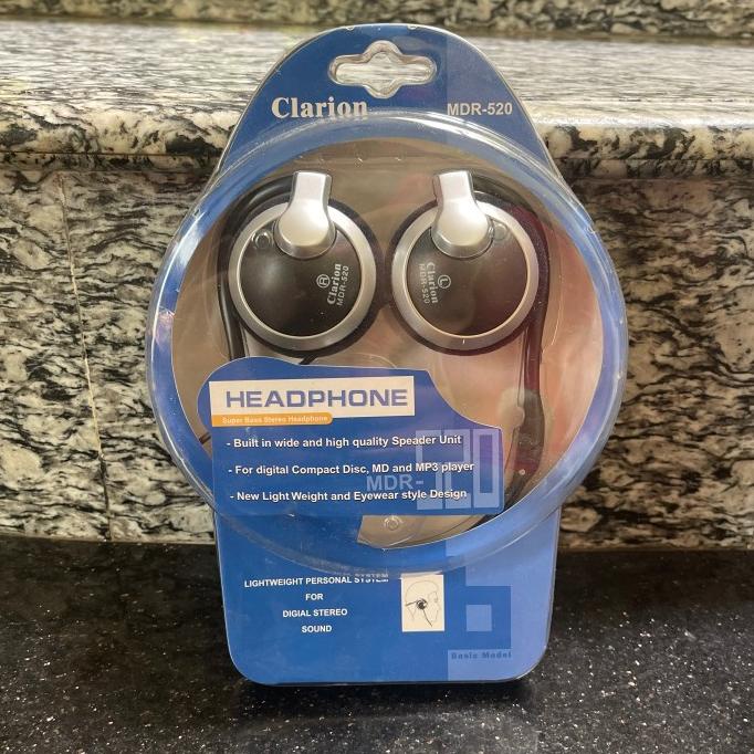 Ready oke] Headphone stereo bass for music + earclip | Clarion desain semi modern