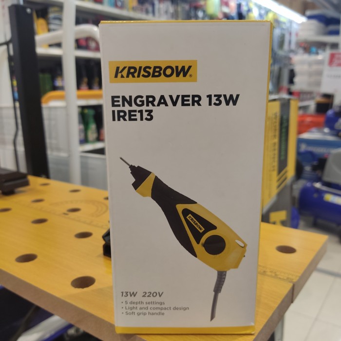 

Terbaru Krisbow Mesin Ukir 13W/Engraver/Penitik Promo Terlaris