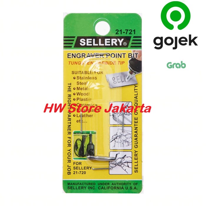 

Terbaru Mata Grafir Ukir / Engraver Point Bit Sellery 21-721 Promo Terlaris